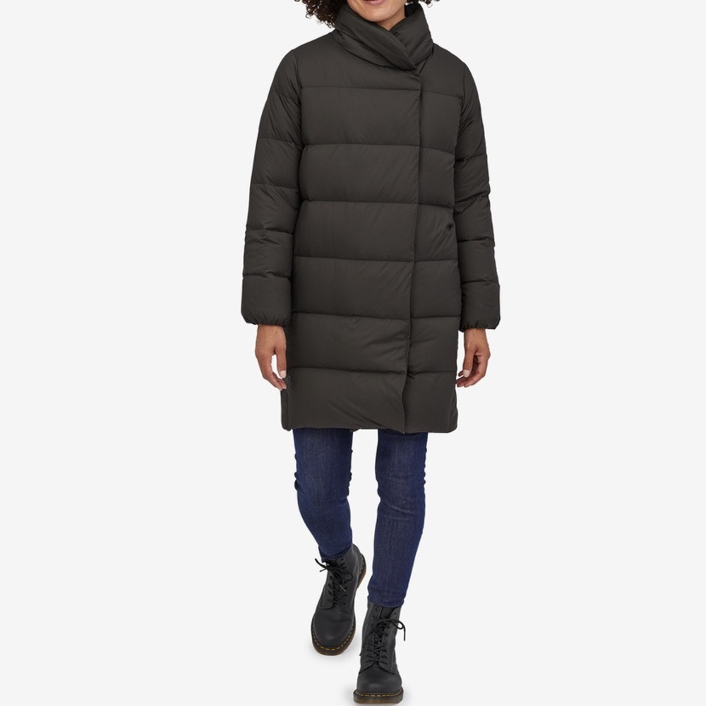 Patagonia Arctic Willow parka black M 700 fill power down jacket coat puffer